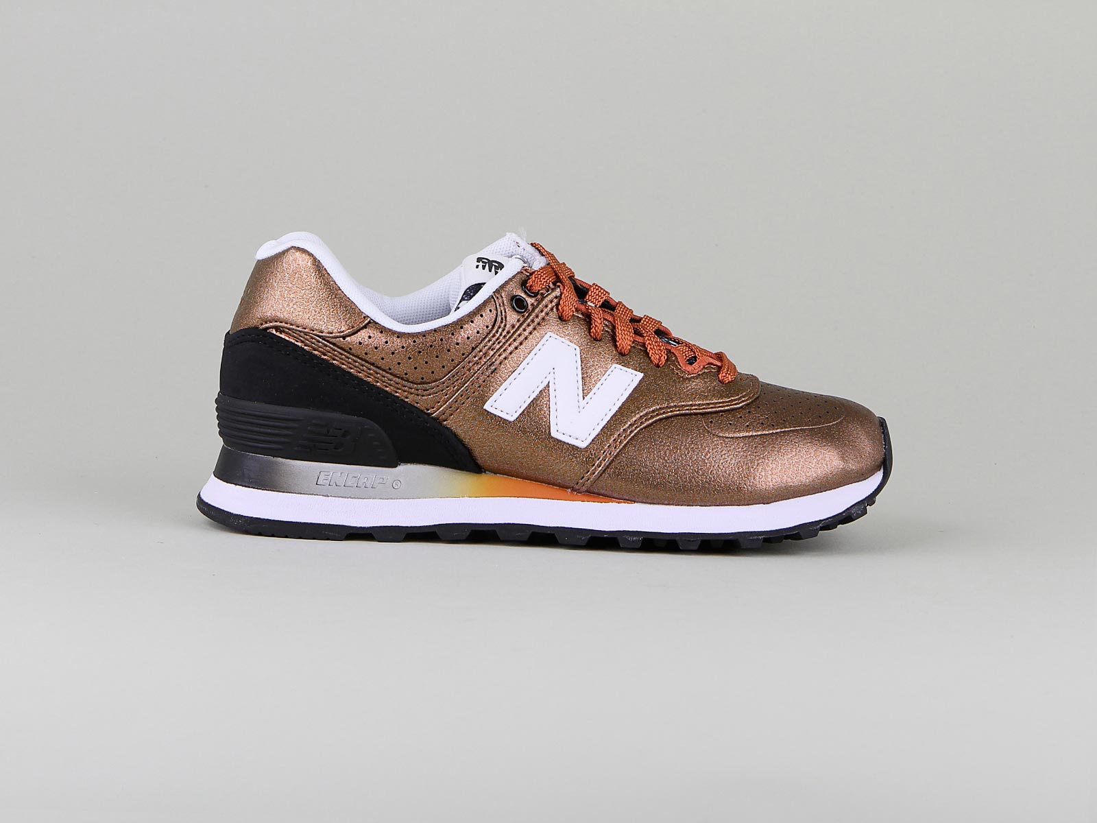 new balance cuir fille, New Balance WL574 - Chaussures Femme - Lacets
